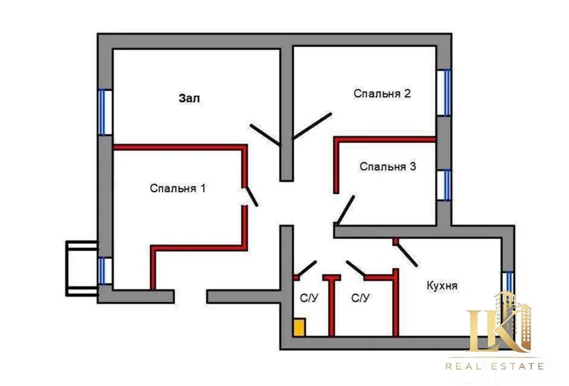 Mashxadi Residence turar joy majmuasidagi 4 xonali kvartira 3 Mashxadi Residence turar joy majmuasidagi 4 xonali kvartira 3