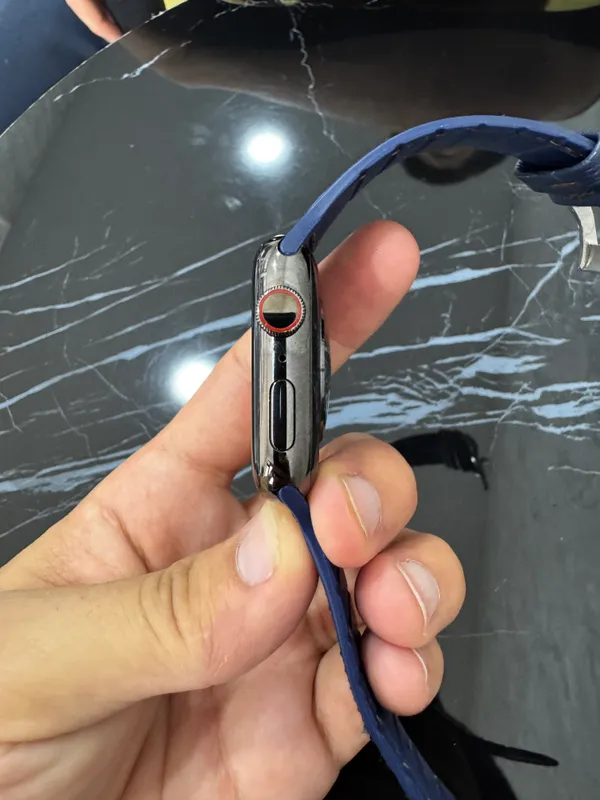 Apple Watch Series 6 zanglamaydigan po‘lat 5 Apple Watch Series 6 zanglamaydigan po‘lat 5