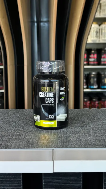 Maxler Golden Creatine Caps 100 capsules.