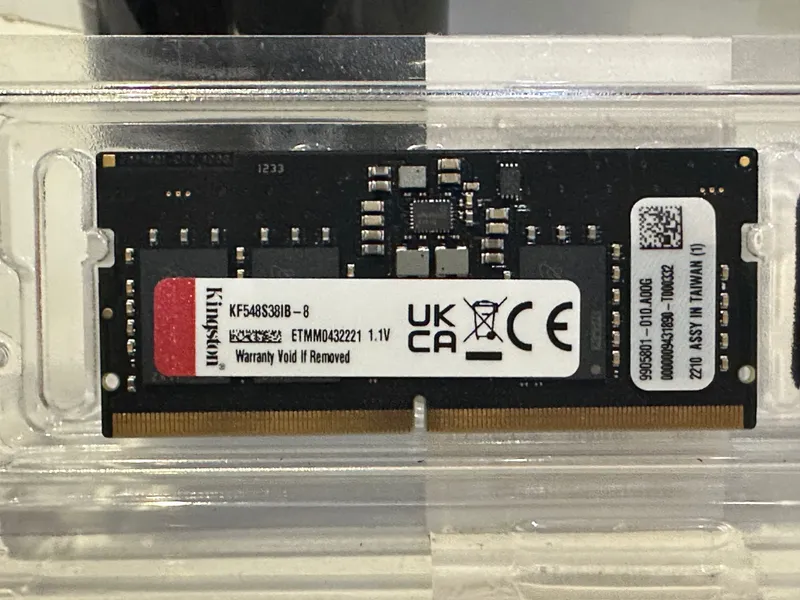 Kingston FURY Impact DDR5 4800MT/s SODIMM — 16GB для ноутбуков