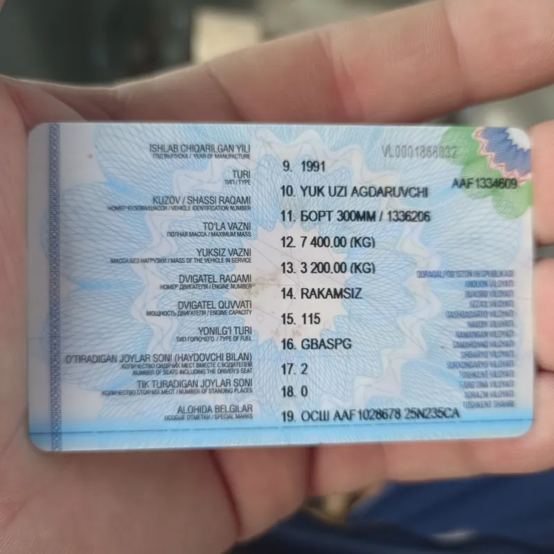 Gaz 53 samasval xujjatlari joyida xolati yaxshi — фото 6
