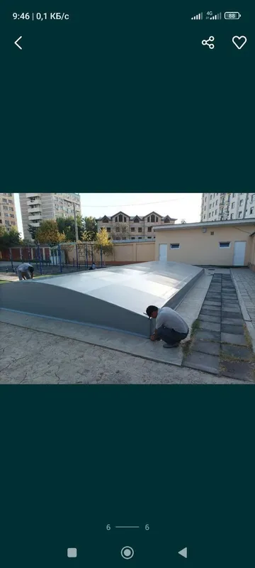 Банер ва баннер установка бассейн епамиз тент 6 Банер ва баннер установка бассейн епамиз тент 6