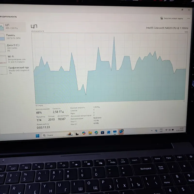 Notbuk sotiladi nomi ZETT windows 11