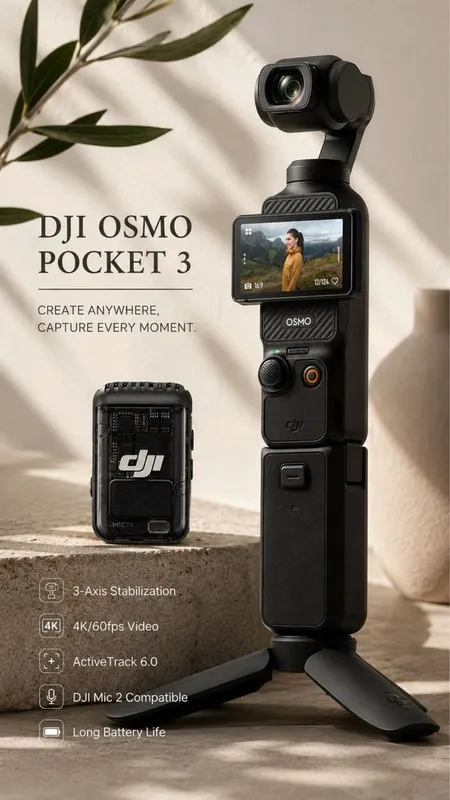 Dji Osmo Pocket 3 Creator Combo