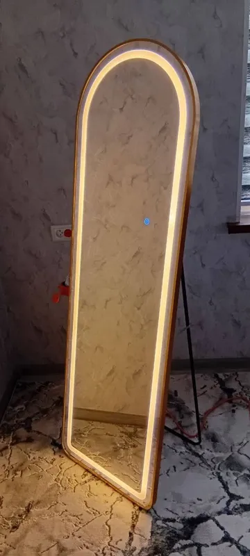 Зеркало с LED-подсветкой, — фото 1
