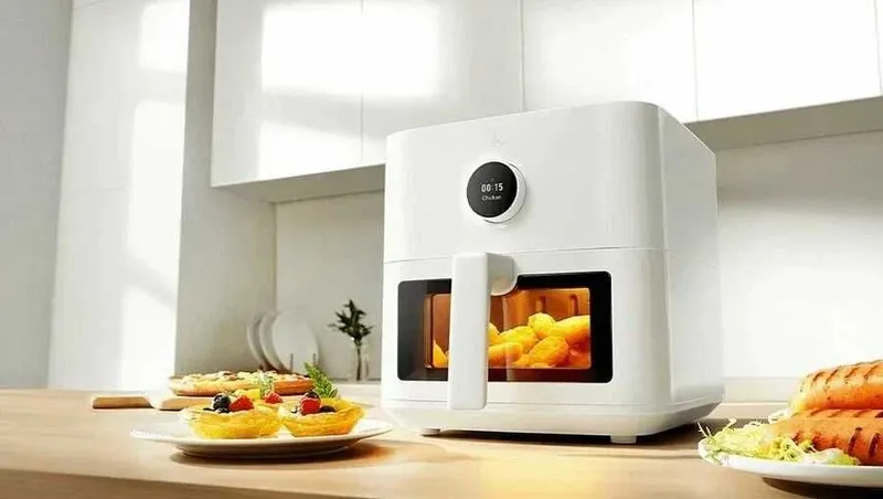 Умная фритюрница-аэрогриль Xiaomi Mijia Smart Air Fryer 5,5L Global 2 Умная фритюрница-аэрогриль Xiaomi Mijia Smart Air Fryer 5,5L Global 2