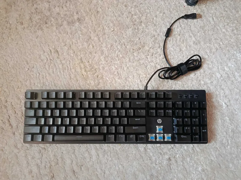 Механическая клавиатура HP GK100F 3 Механическая клавиатура HP GK100F 3