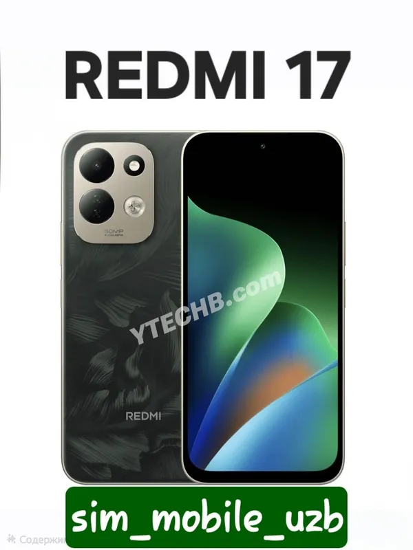 REDMI 17 (2026) New Super Skidka+Garantiya+Dastavka 1 REDMI 17 (2026) New Super Skidka+Garantiya+Dastavka 1