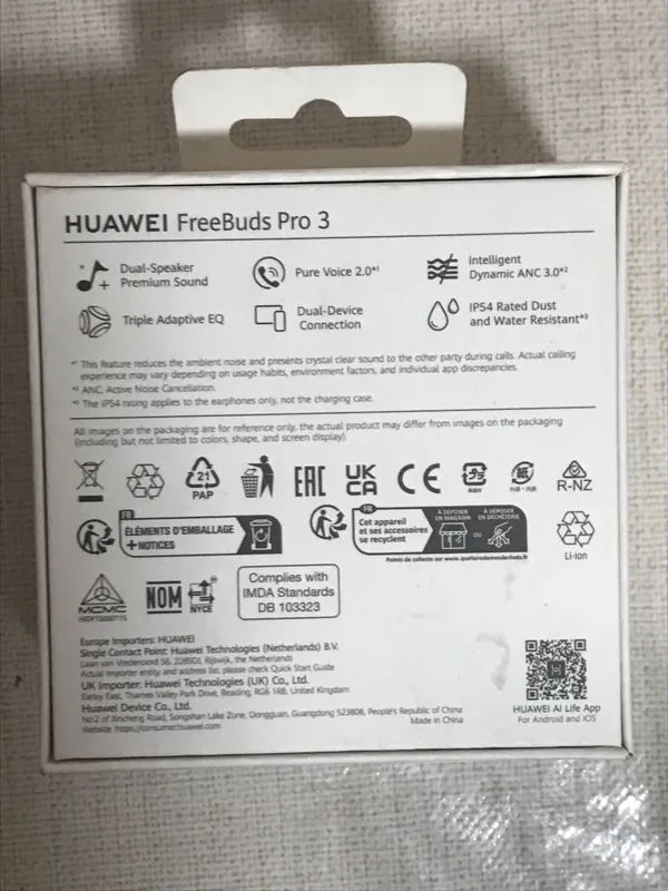 Наушник. Huawei freebuds pro 3 3 Наушник. Huawei freebuds pro 3 3
