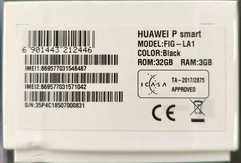 Huawei P Smart (FIG-LA1) 3/32GB 5 Huawei P Smart (FIG-LA1) 3/32GB 5