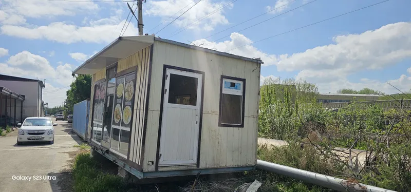 Будка вагончик железный утеплённые