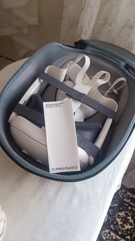 Продам мощный шлем виртуальной реальности Meta Quest 3. Состояние отли — фото 1