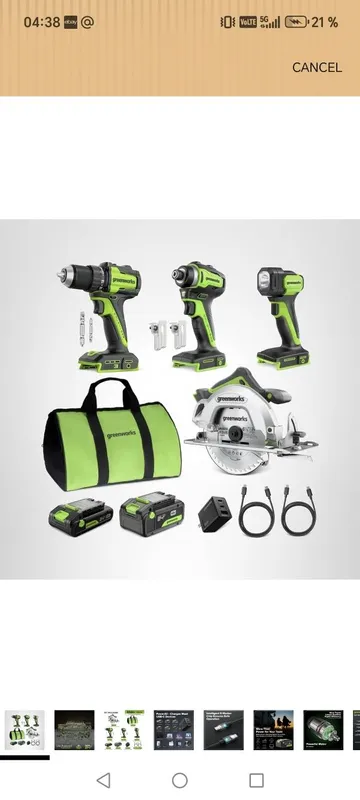 Greenworks 24v combo tool