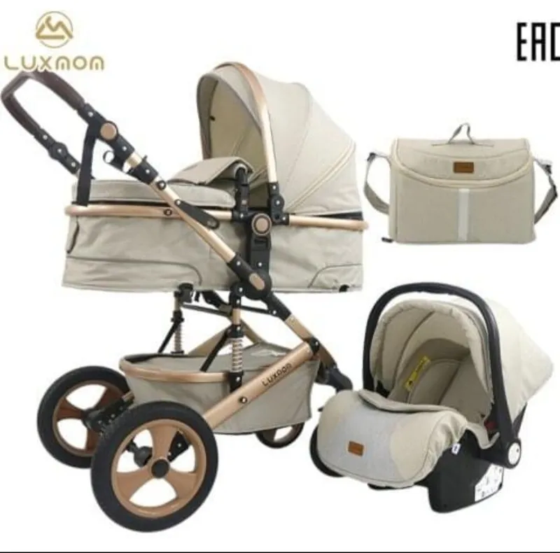 Коляска 2 в 1 Luxmom + автокресло | В хорошем состоянии 1 Коляска 2 в 1 Luxmom + автокресло | В хорошем состоянии 1
