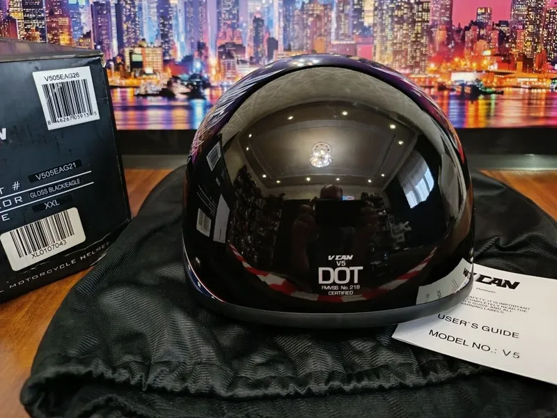 Мото шлем от Китайского бренда VCAN V 5 4 Мото шлем от Китайского бренда VCAN V 5 4