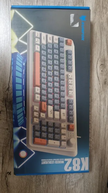 XUNFOX K82 Mixed LED Gaming Keyboard