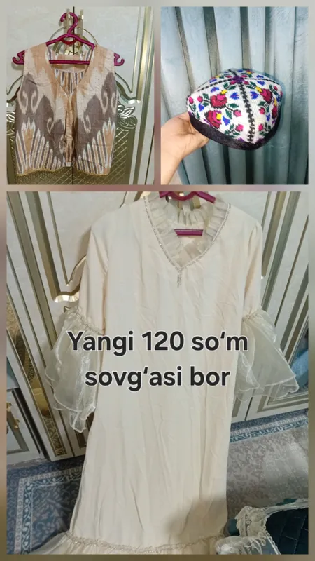 Baza koʻylak doʻppi nimchasi bilan