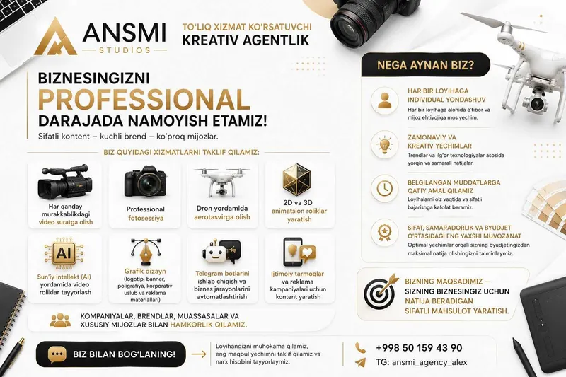 Har qanday murakkablikdagi Telegram botlarini ishlab chiqish Har qanday murakkablikdagi Telegram botlarini ishlab chiqish