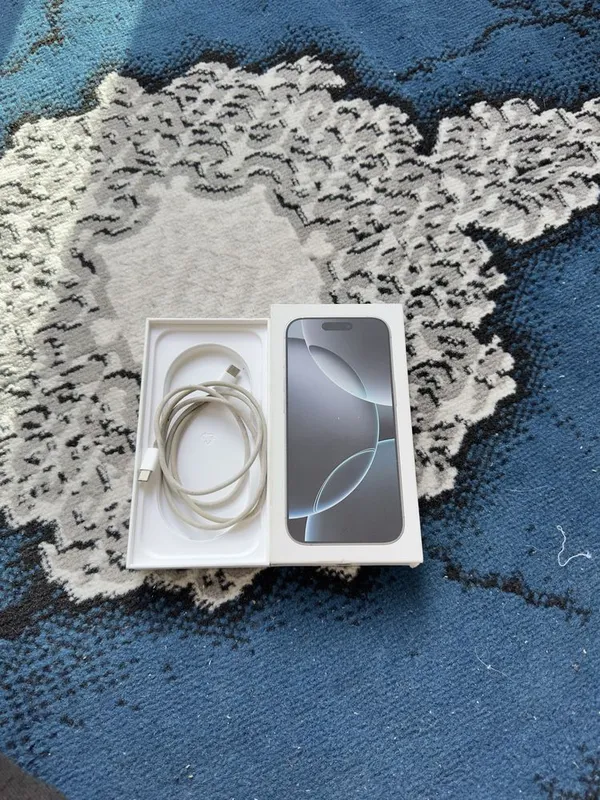 iPhone 16 pro 512 xotira 90% yomkis ideal karopka full arginal kabel — фото 5
