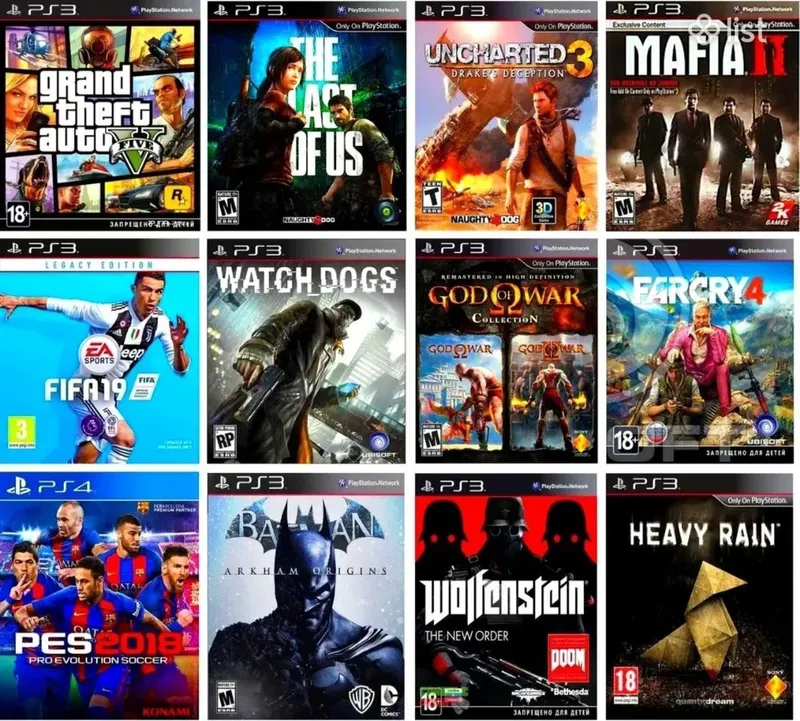 Запись игр на приставки SonyPlayStation на все виды — фото 1