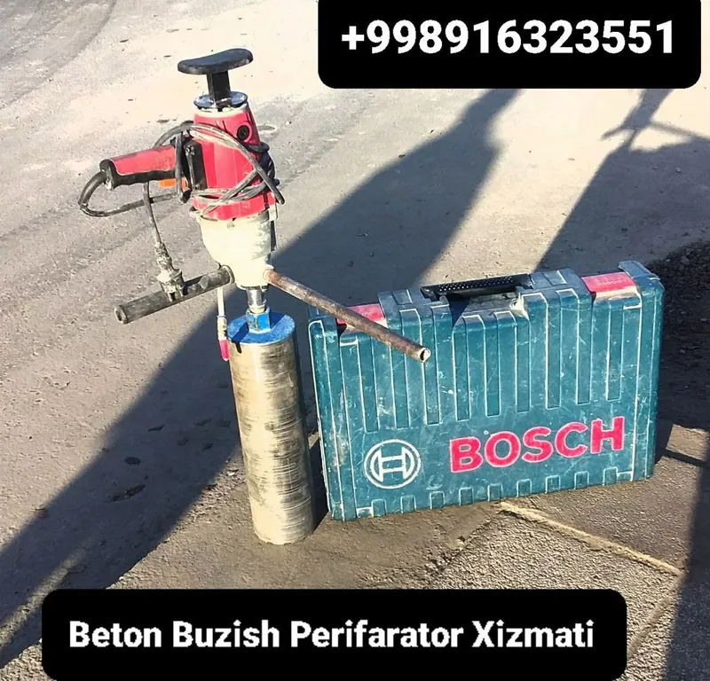 Almazne boʻrda teshish almazda kesish perfirator xizmatlari — фото 5