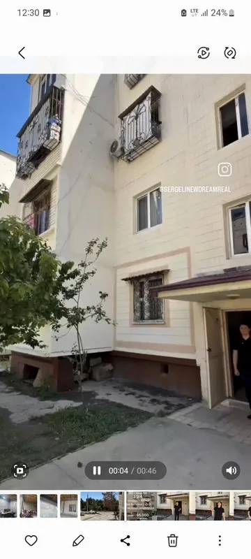 Uchtepa da 2 xonali 2ta balkonli uy sotiladi — фото 1