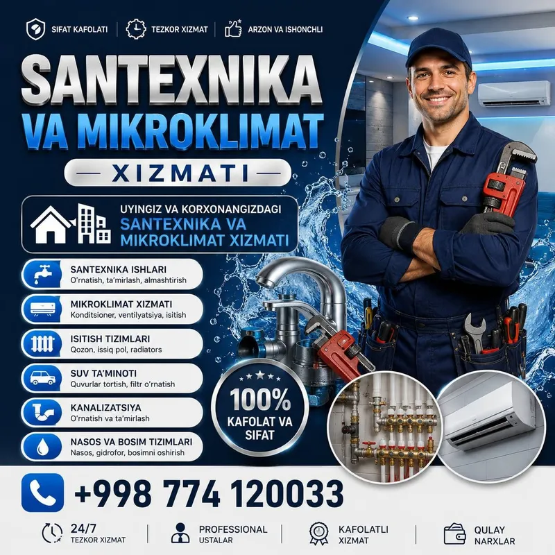 Santexnik Xizmati 1 Santexnik Xizmati 1