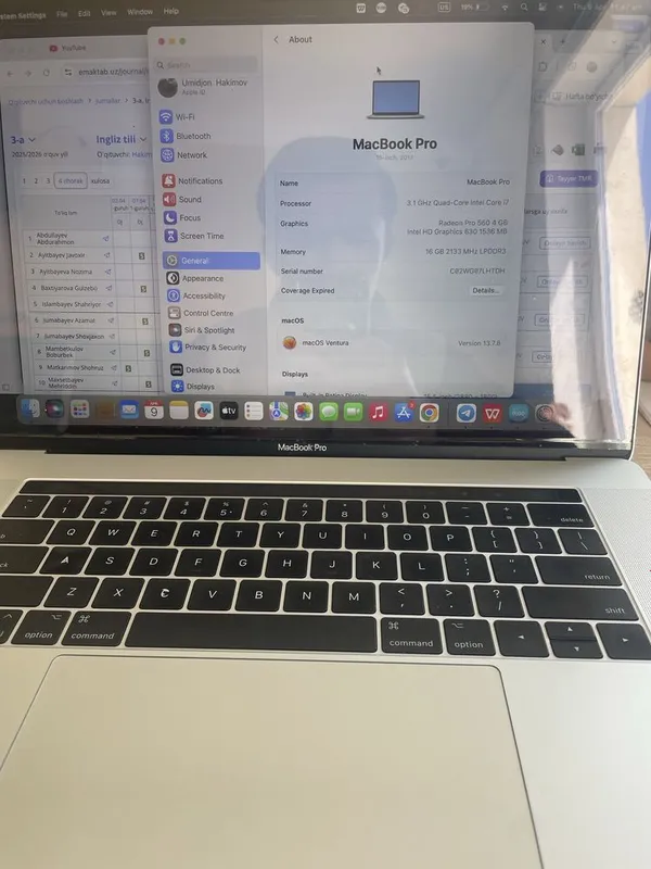MacBook Pro TouchPad 16/512 — фото 1
