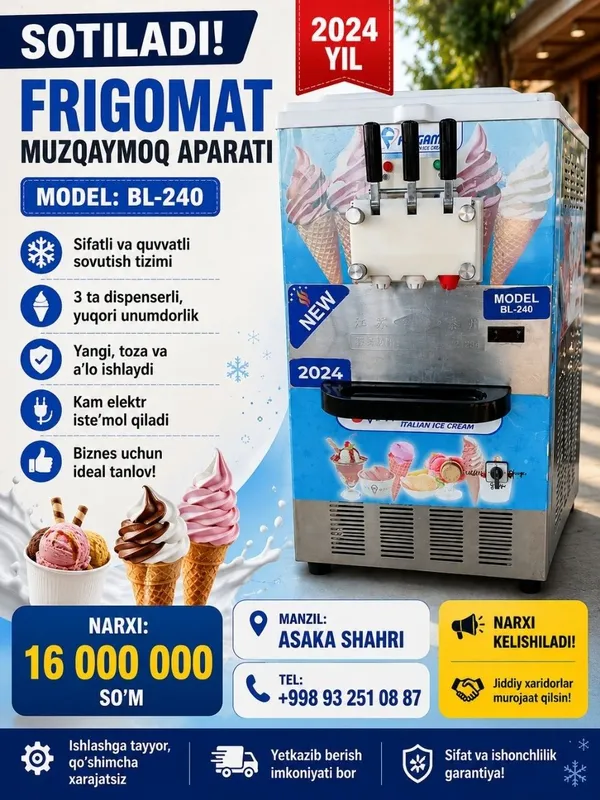 Frigomat Muzqaymoq Aparati 1