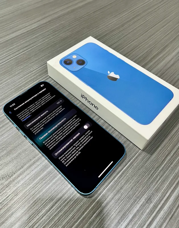 Iphone 13 Blue 100% 128GB