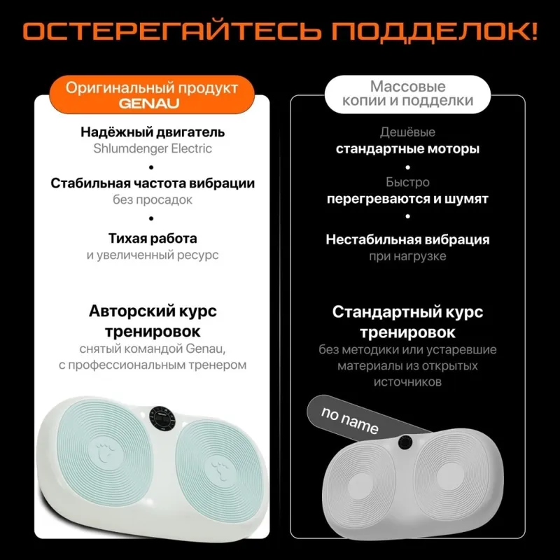 Виброплатформа Genau VibroFit V3 Minty Vibe — фото 3