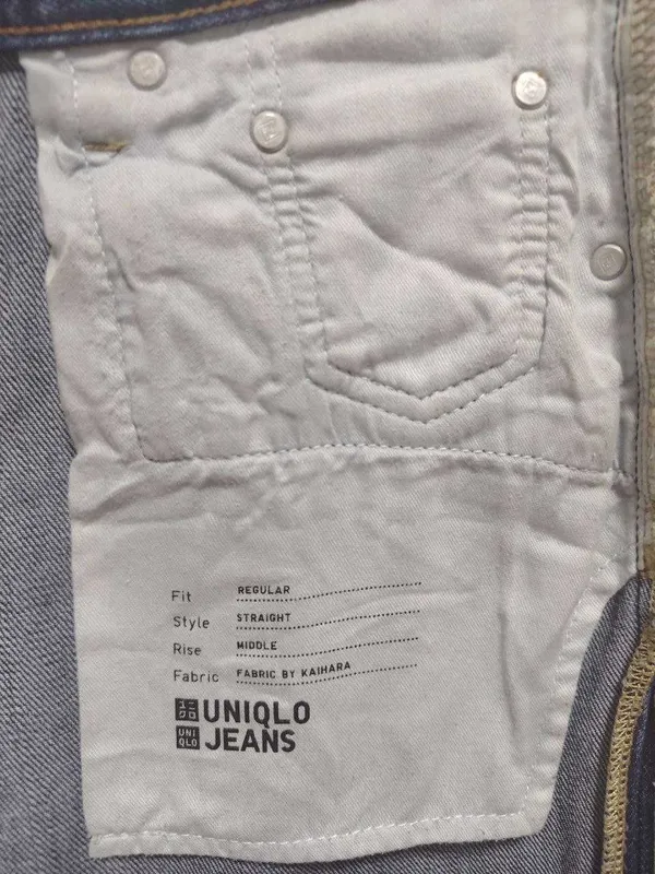 Uniqlo Denim Jeans / W31 L32 / Брендовые Японские Джинсы — фото 4
