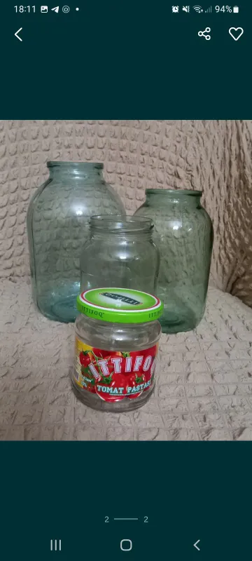 Стеклянные банки, разные 2 Стеклянные банки, разные 2