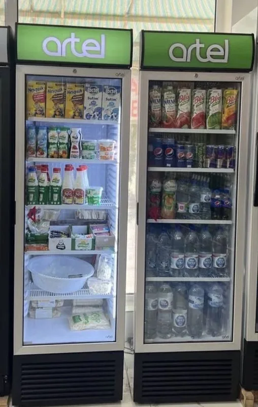 Artel xaladelnik 2 ta bor vetrina