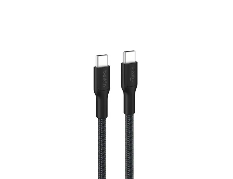 ( Кабель Belkin USB C 3M 240W Braided Cable Black