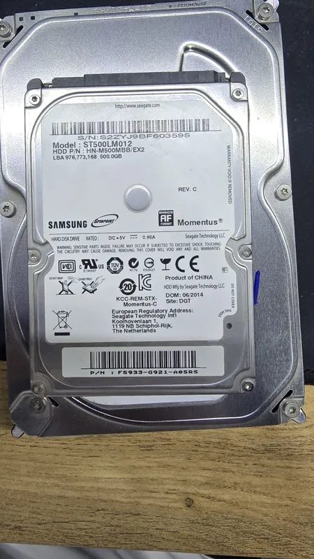 Samsung 500gb. 100%