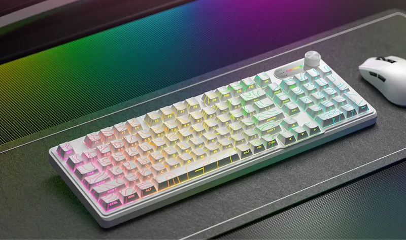 Мембранная водонепроницаемая клавиатура FURYCUBE IP98 Проводная 6