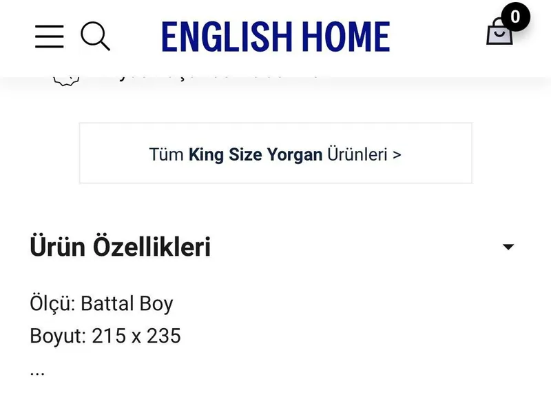 Одеяло Турция English Home 215×235 см 2 Одеяло Турция English Home 215×235 см 2