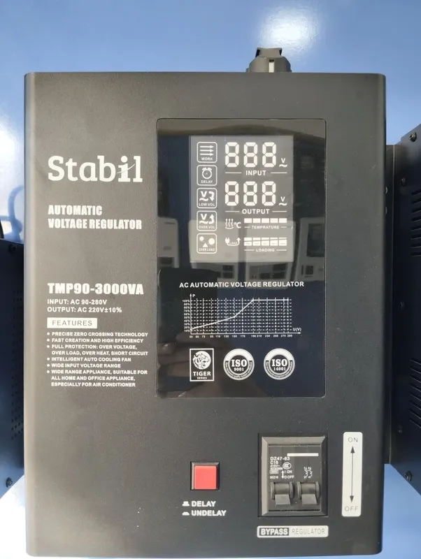Stabilizator стабилизатор stabilzatr tmp 3-kva 90v-280v
