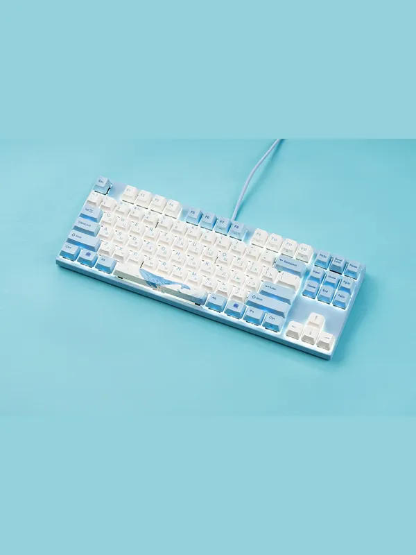 Механическая клавиатура Varmilo "Sea Melody" VEM87 (USB), переключатели Varmilo EC Sakura V2 — фото 7