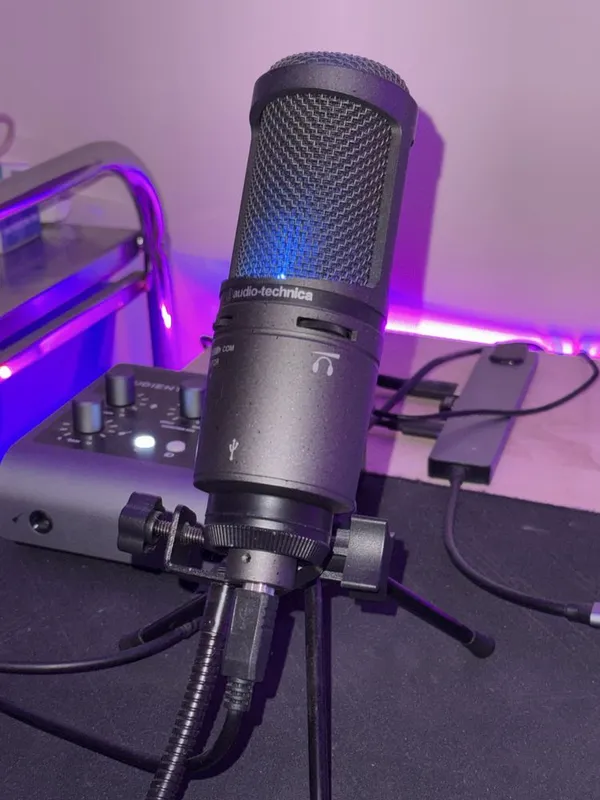 Микрофон USB студийный Audio-Technica AT2020USB+ — фото 1