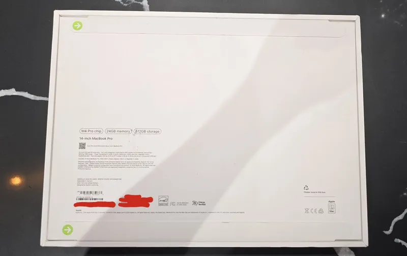 14.2'' MacBook Pro M4 24/512 4 14.2'' MacBook Pro M4 24/512 4