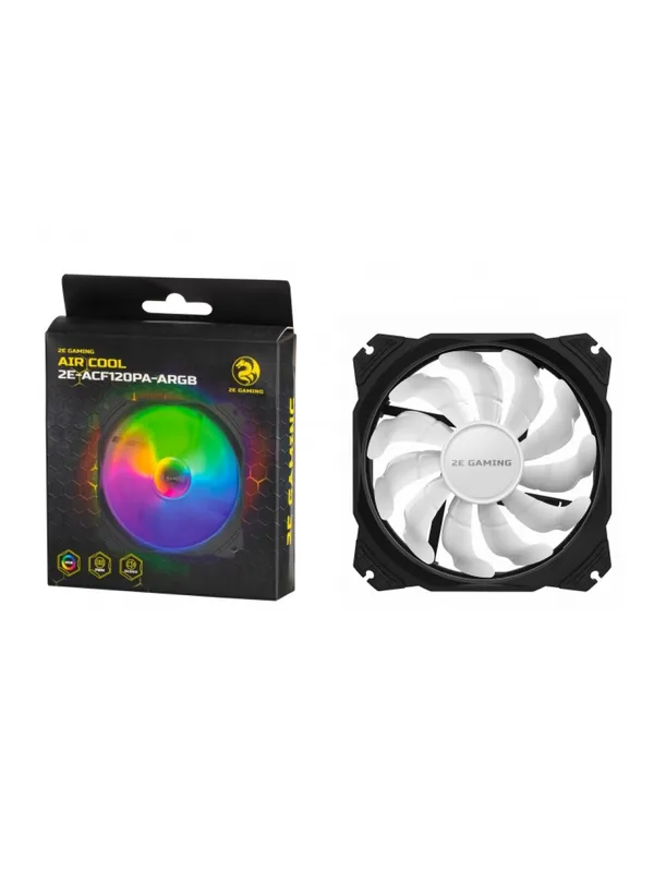 Вентилятор 2E GAMING ACF120PA-ARGB 120 мм ARGB PWM — фото 7 Вентилятор 2E GAMING ACF120PA-ARGB 120 мм ARGB PWM — фото 7