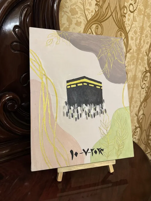 Qo’lda chizilgan Arab kalligrafiya rasmlar (Handmade) — фото 2