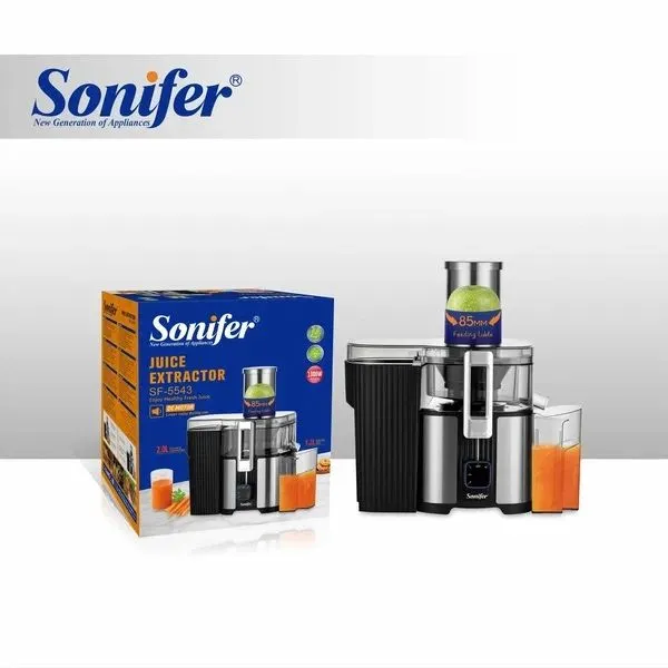 Электрическая соковыжималка Sonifer SF-5543, 1000 Вт, 3 скорости