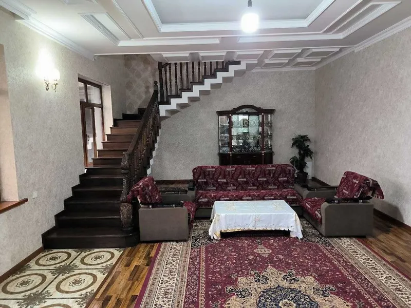 Продается капитальный 2х этажный дом на 6 соток в МСГ Алишеробод. — фото 2