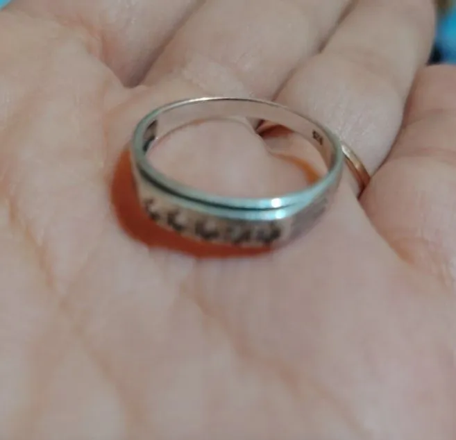 Серебряное кольцо 925 пробы, размер 19 2