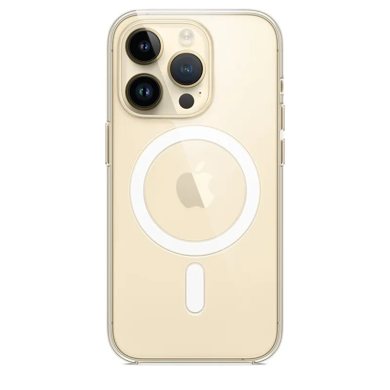 16 pro/16 promax Прозрачный чехол для iPhone 16 Pro, 16 ProMax с MagSa