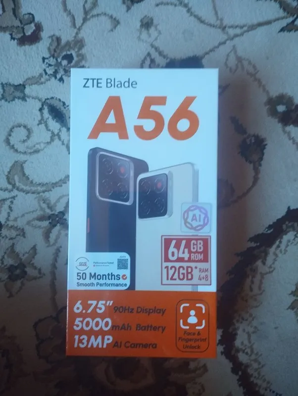 Zte A56 NEW yangi noviy