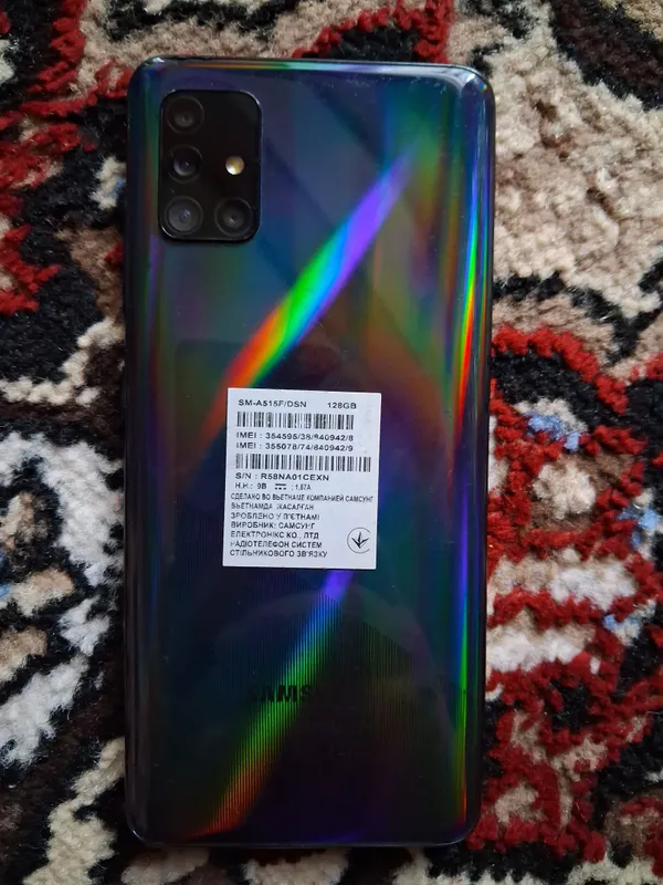 Продаётся Samsung A51 128 ГБ, 6 ГБ памяти 2